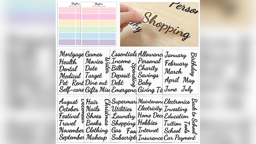 Cash Stuffing Envelope Sets