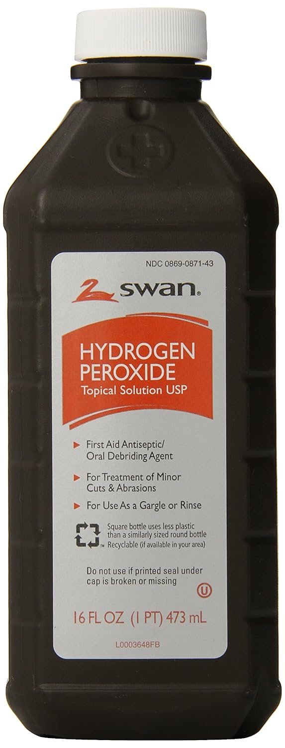 Hydrogen Peroxide Antiseptic Solution 32 Fl. Oz (Pack of 1)