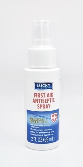 Lucky Super Soft First Aid Antiseptic Spray 2 fl oz