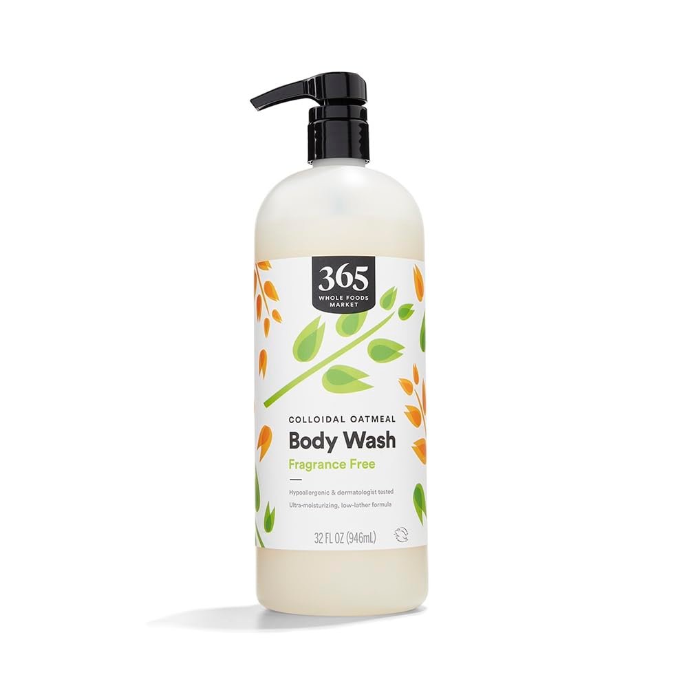 365 by Whole Foods Market, Body Wash, Colloidal Oatmeal, Fragrance Free, 32 Fl Oz