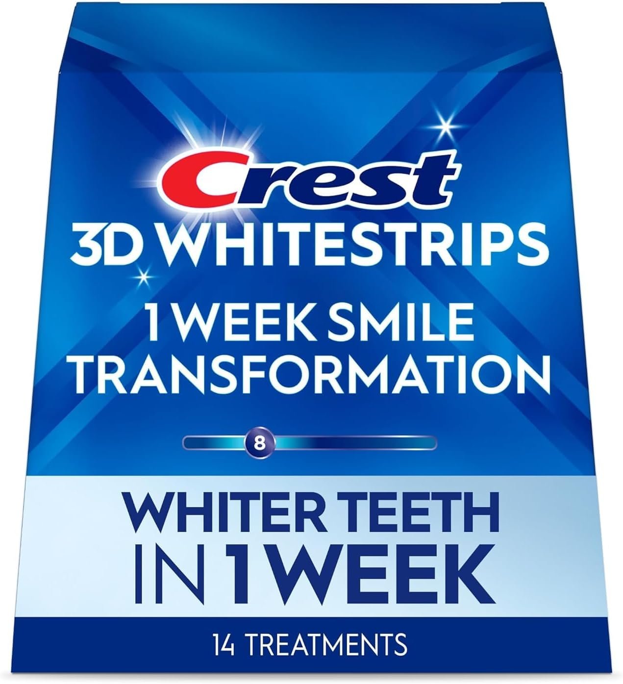 Crest 3D White Glamorous White Whitestrips – 28 Strips (Packaging May Vary)