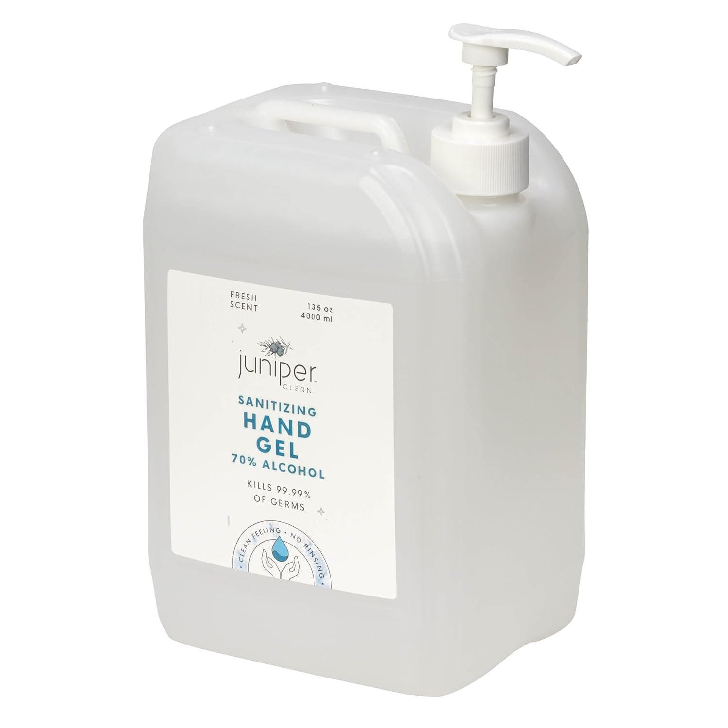 Hand Sanitizer Gel with 70% Alcohol 1.06 Gallon with Pump