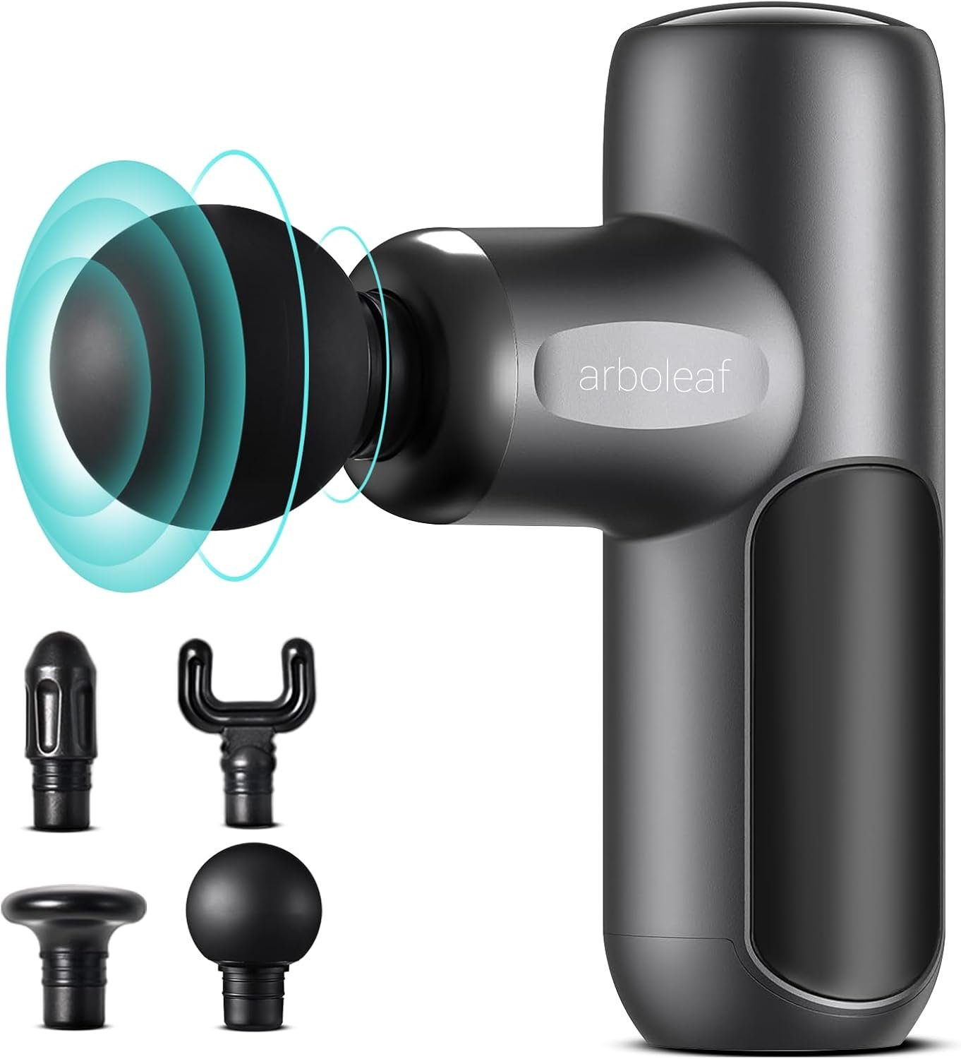 arboleaf Mini Massage Gun Deep Tissue, Percussion Muscle Massager for Back Pain Relief, Portable Small Travel Size, Quiet Massager, Gifts for Woman Man