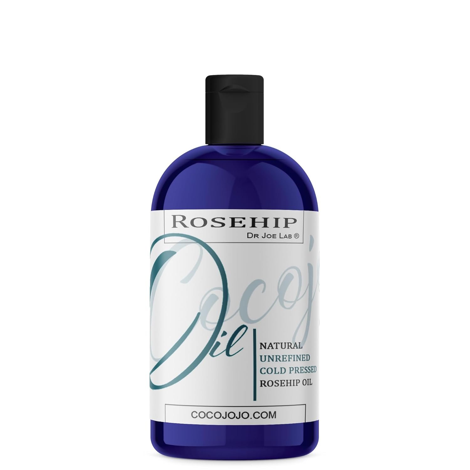 Dr Joe Lab Rosehip Oil for Face, Rose Oil for Face, Rose Hip, Rosehip Oils, Pure Unrefined Cold Pressed All Natural for Hair Skin Body Nails Jojoba – 16 Oz