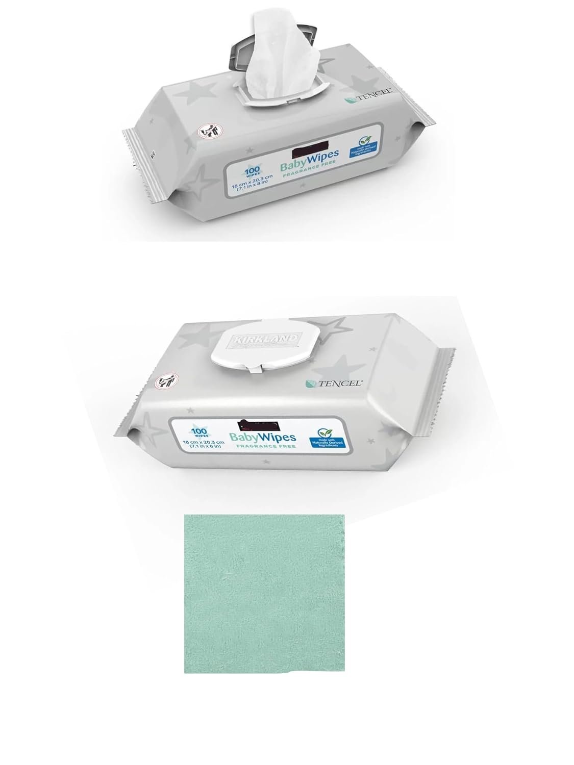 Wipes Baby Sensitive Skin Unscented Babywipes For Kids 200 Count With A Baby Washcloth Color May Vary