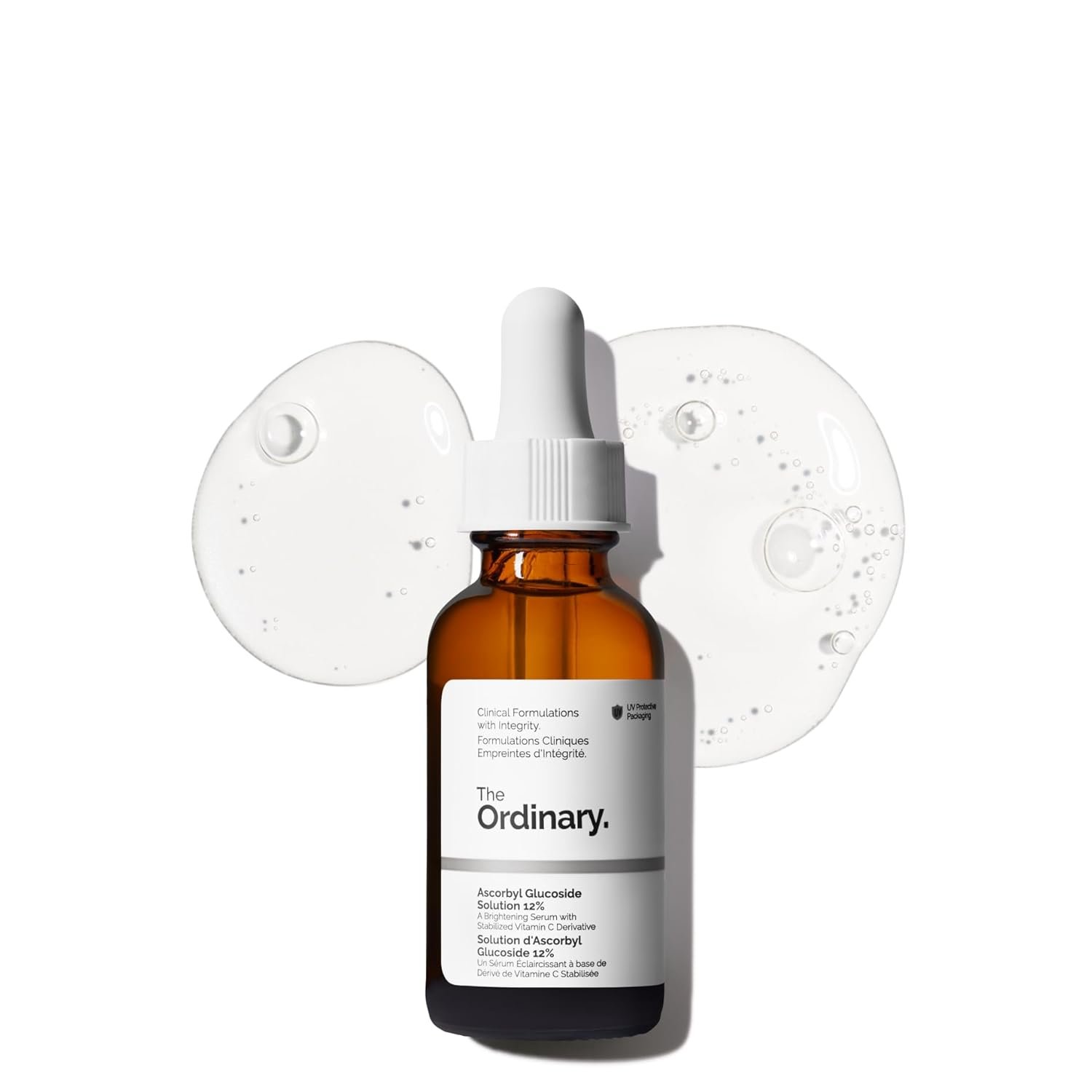 The Ordinary Ascorbyl Glucoside Solution 12%, Vitamin C Serum for Even Skin Tone and Antioxidant Protection, 1 Fl Oz