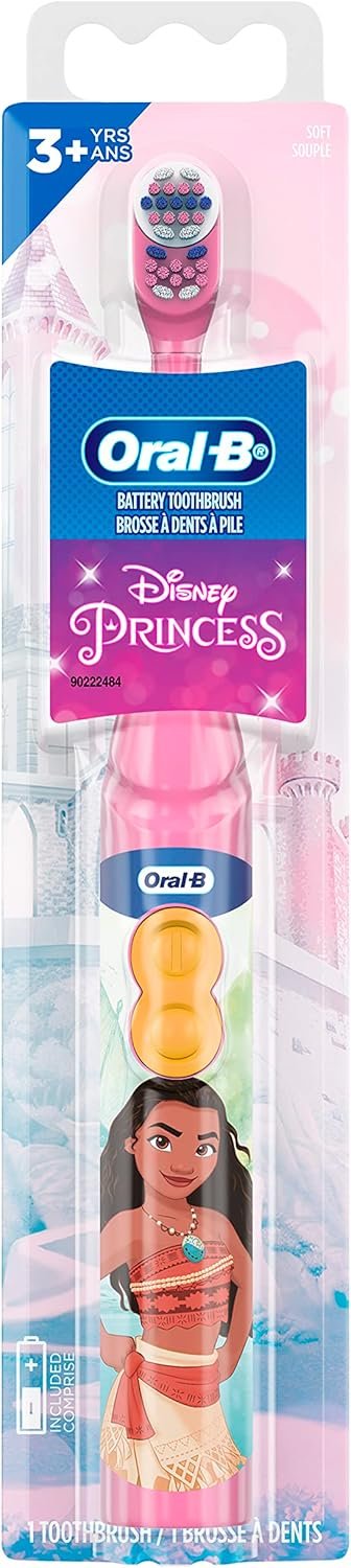 Oral-B Pro-Health Stages Disney Princess Battery Power Kids Electric Toothbrush (Packaging May Vary)