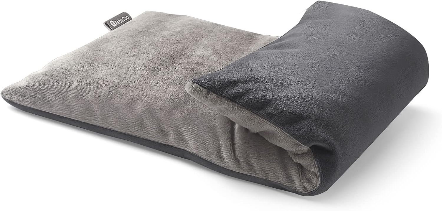 Heating pad Microwavable with Washable Cover 6 * 12″ Microwave Moist Heat Pad for Neck Shoulder, Cramps, Back Pain Relief, Warm Compress Rice Bean Bag Hot Pack for Muscles, Joints, Lavender