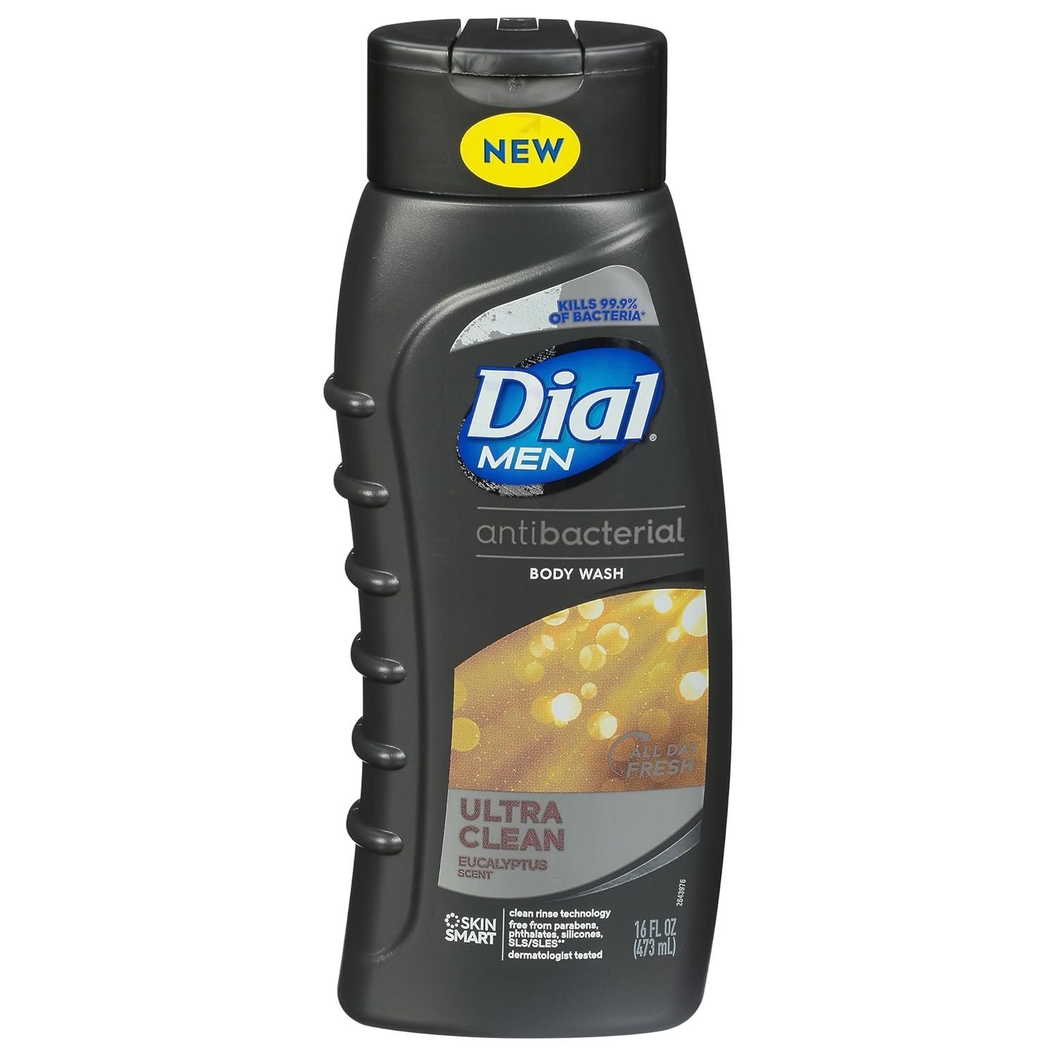 Dial, Body Wash Mens Aintibacterial Ultra Clean Eucolyptus, 16 Fl Oz