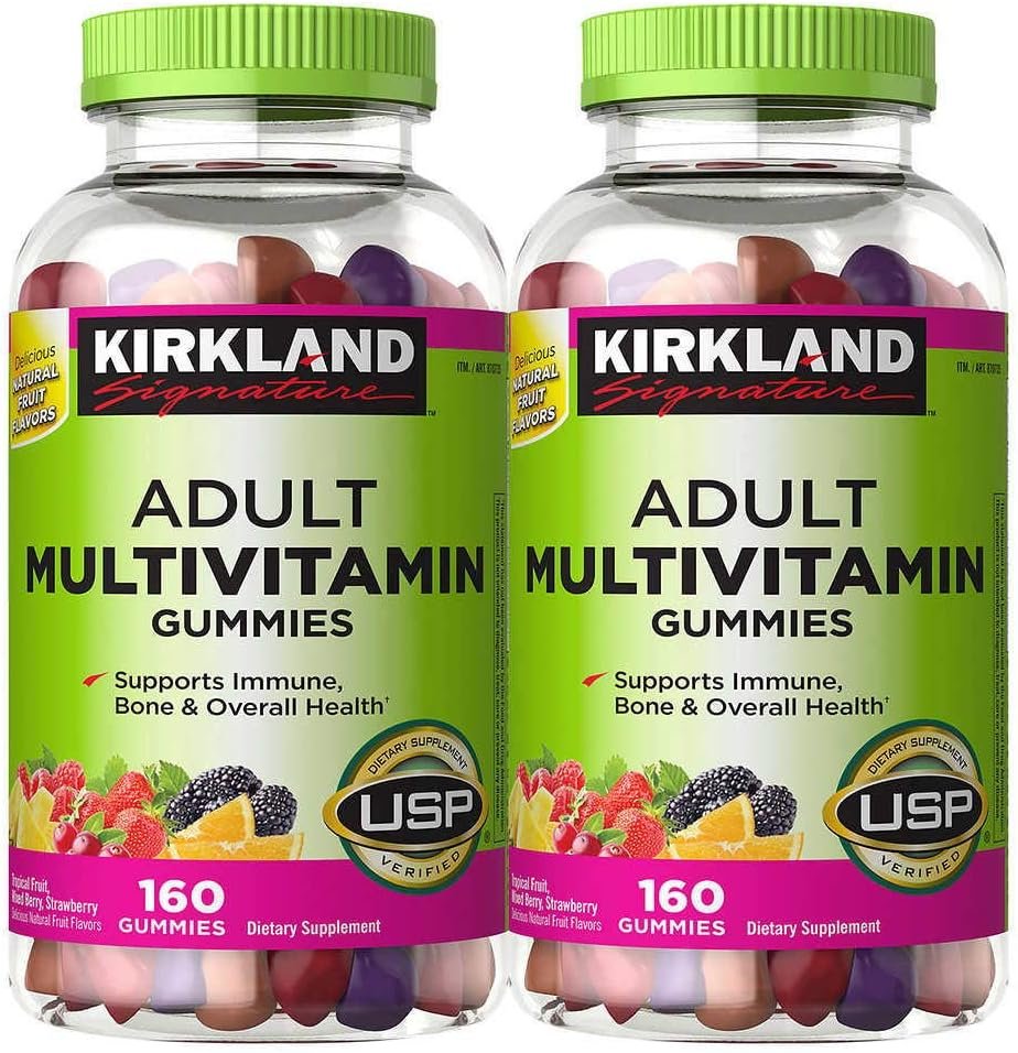 Kirkland Signature Adult Multi Gummies – 320 ct – 2 pk