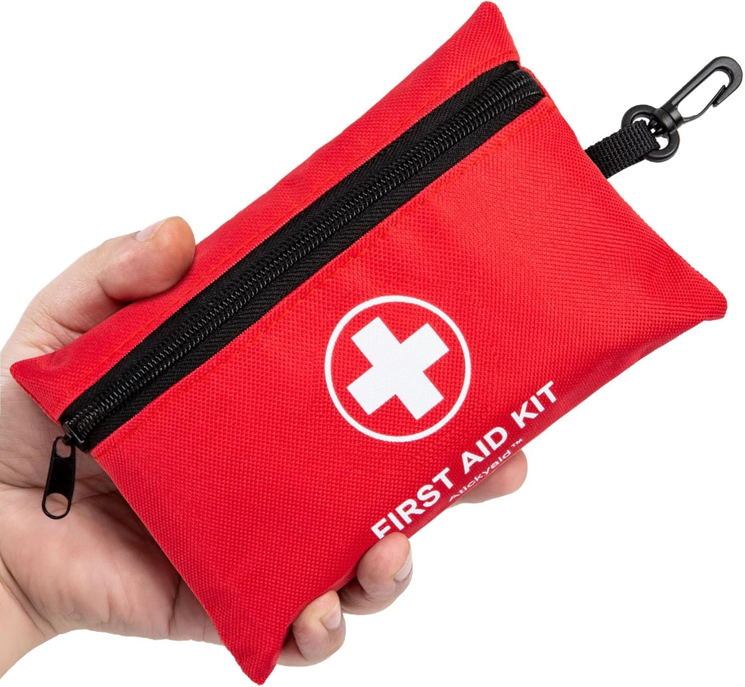 Mini First Aid Kit – 140 Piece Small First Aid Medical Kit for Car, Home, Office, Travel, Camping, Sports, Outdoor, School – Emergency First Aid Supplies and Survival Kit