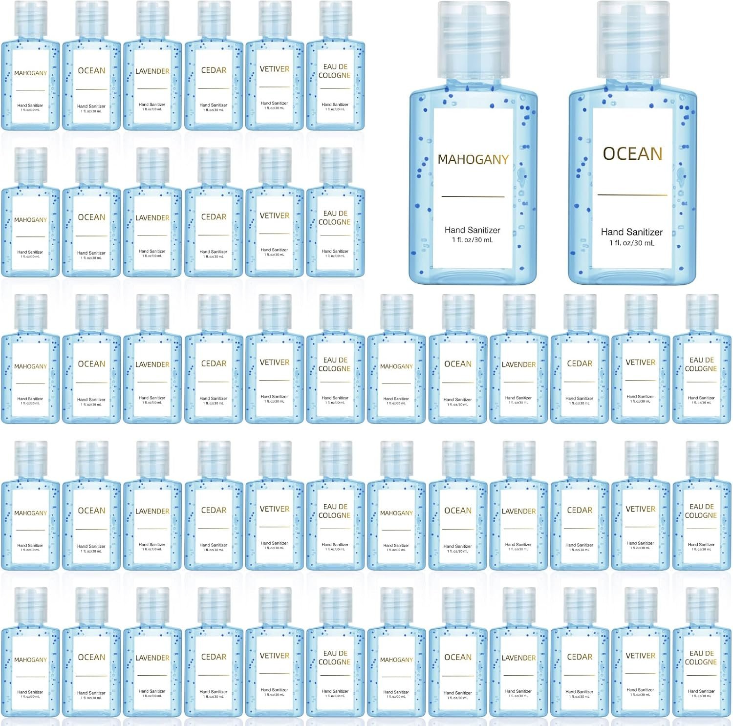 Frienda 24 Pack Mini Hand Sanitizers Bulk It’s a Boy Baby Shower Hand Sanitizer Travel Size 1 oz Wedding Gift Bulk for Men Women Nurse Employee Coworker Staff Beach Ocean Party Favor
