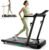 UREVO Foldimix 5L Treadmills for Home, Dual Brushless Motorized 3.0HP ，9% Auto Incline Walking Pad with Adjustable Handle Bar, Multi-Functional, 14-Point Shock Absorption, Standing Desk Treadmill