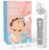 HEYVALUE Nasal Aspirator for Baby, Electric Baby Nose Sucker, Automatic Nose Cleaner with 3 Silicone Tips, Adjustable Suction Level and Music Soothing Function