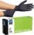 Inspire Black Nitrile Disposable Gloves | 4.5 Nitrile Disposable Safety Medical Cooking Cleaning Gloves