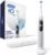 Oral-B iO Series 6 Rechargeable Electric Toothbrush with Visible Pressure Sensor to Protect Gums, 2 Minute Timer, 5 Cleaning Settings, 1 Replacement Toothbrush Head, and Travel Case, Grey Opal