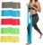 5 Pcs Professional Resistance Bands. Latex-Free, Pilates Band, Work Out Bands, Stretch Bands for Working Out Women or Men, Exercise Bands Set for Pilates, Physical Therapy, Yoga