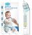 Nasal Aspirator for Baby,Rechargeable Nose Sucker for Baby,Baby Nasal Aspirator with 3 Silicone Tips,Adjustable Suction ,Waterproof Booger Sucker for Baby with Music and Light Function,Blue