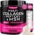 Venture Pal Multi Collagen Powder Type I, II, III, V, X – Hydrolyzed Collagen Peptides MSM, GC, Hyaluronic Acid Vitamin C | Collagen Supplement for Women | Joint, Hair, Skin & Nail Support | Non-GMO
