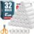 32 Pack Gauze Rolls, 4 in x 4.1 Yards, Premium Gauze Wrap Roll for Wounds, Bandage Wrap Rolled Gauzes, Mummy Wraps, Individually Wrapped