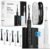 Aquasonic Duo Series PRO UV – ADA Accepted Electric Toothbrushes with UV Sanitizer – Inductive Charging Base – 5 Modes with Smart Timers – 10 Proflex Brush Heads & 2 Travel Cases