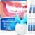 Teeth Whitening Kit – 3 Teeth Whitening Pens + 2 Desensitizing Pens – LED Light – 35% Carbamide Peroxide – Safe & Dentist-Recommended – Fast 7-Day Visible Whitening + Remineralizing Care（Spearmint）
