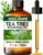 KUKKA Tea Tree Essential Oils – 4 Fl Oz – for Hair, Skin, Diffuser, Aromatherapy & DIY Soap Making Scent