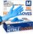 Medical Soft Max™ Nitrile Exam Gloves, 100 Count Latex-Free Powder-Free Non-Sterile Food Safe Disposable Glove, Blue