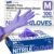 Medical Soft Max™ Nitrile Disposable Gloves, 100 ct Latex-Free Powder-Free Chemo Rated Food Safe Cleaning Exam Glove
