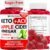 Keto ACV Gummies Advanced Weight Loss – Sugar Free ACV Keto Gummies – Gummy Supplement for Women and Men – Detox – Apple Cider Vinegar – Apple Flavor