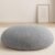 Codi Large Meditation Cushions – Round Floor Pillows for Adults with Removable Washable Cover, Soft and Supportive Floor Cushion for Yoga, Seating and Dog Bed, 32 inch – Grey