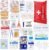 First Aid Kit for Home Car Travel 107 Piece Emergency Kits for Hiking Camping Small Trauma Kit for Boat Vehicle Lightweight Compact Pocket Aid Kit for Sports Outdoor Survival