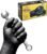EPPCO LionGrip 7-Mil Black Nitrile Gloves Disposable Powder Free, Latex Free Textured Superior Grip Glove