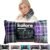 Microwavable Heating Pads for Winter Warmth, Back, Stomach & Head Comfort – Kalore Cotton Tartan Neck Wrap – Even Heat Distribution Hot Compress Bag – Wheat Heat Pad XL – Lavender Scent – Purple
