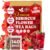 FreshDrinkUS, Premium 140 Hibiscus Flowers Tea Bags, 100% Natural, Handmade & Pure from Hibiscus Flowers. No Sugar/Caffeine/Gluten, Vegan. Tart & Refreshing, Hot or Ice Tea, Great For All Seasons