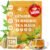 FreshDrinkUS, Premium 135 Turmeric Ginger Tea Bags, 100% Natural Ingredients, Hand-made Blend of Turmeric and Ginger Herbal Tea, Eco-conscious Tea Bags. No Sugar, No Caffeine, No Gluten, Vegan.